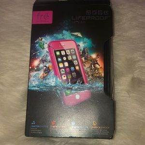 Lifeproof Fre for IPhone 6 PINK great condition.